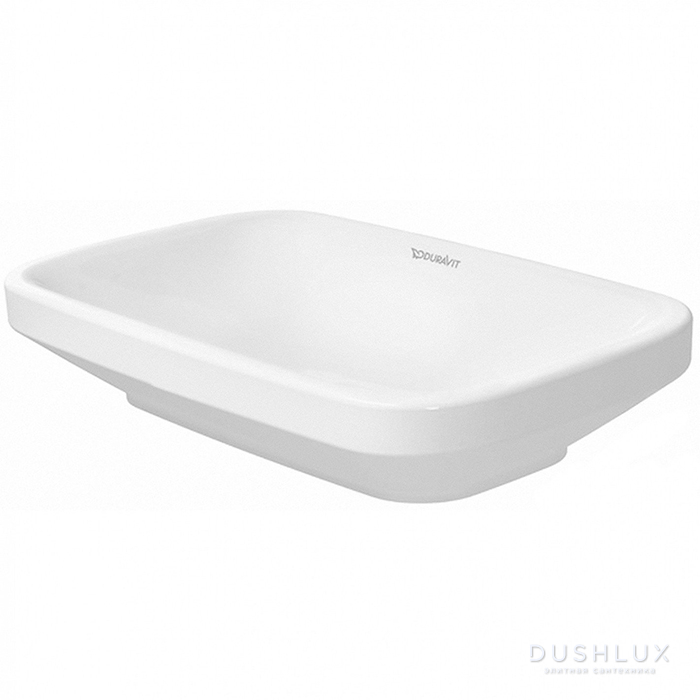 Фото Duravit DuraStyle Раковина 60x38см., подвесная, без отв., без перелива, цвет: белый