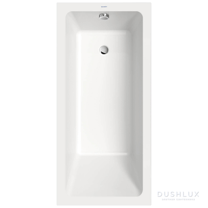 Фото Duravit D-Neo Ванна 150х70х42 см, отдельностоящая, DuraSolid, со сливом (без перелива), цвет: белый
