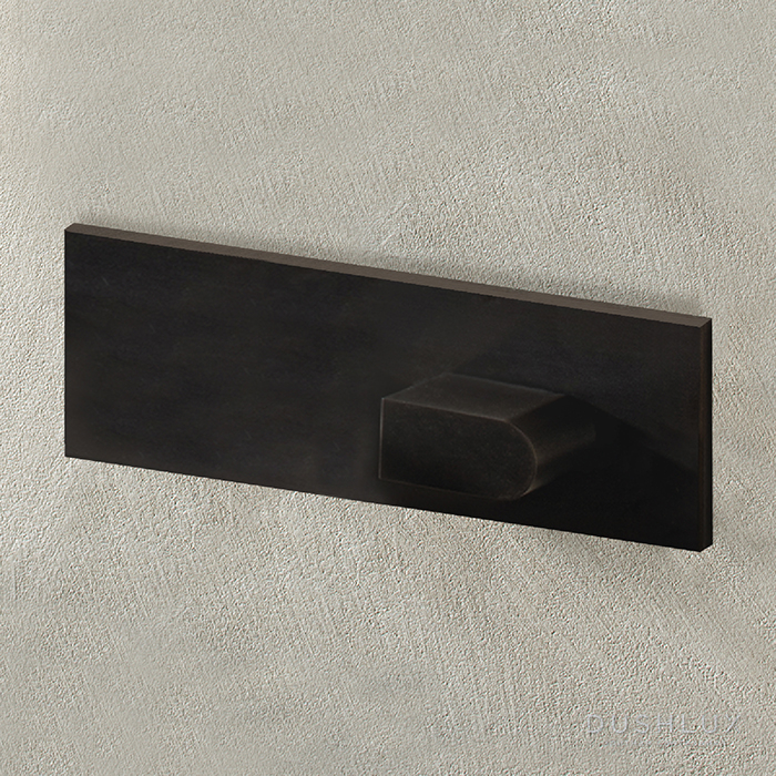 Фото CEA Design SIXTY Смеситель для раковины, настенный, прогрессивный, цвет: Black Ivory Satin