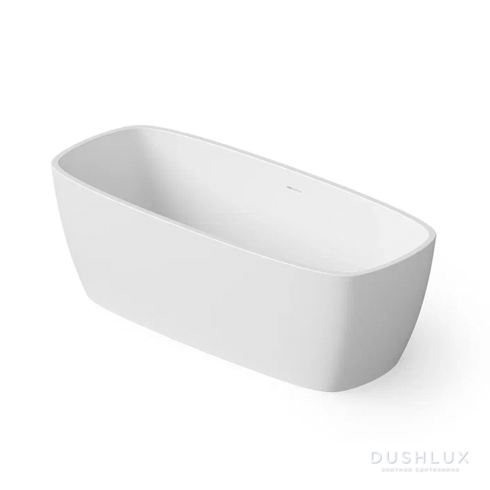 Фото Dea Design Soul Ванна 170x72x56см., отдельностоящая, Solid Surface, цвет: White №18