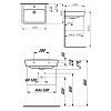 Laufen Pro Раковина 60x48x11,5 см,подвесная/накладная с 1 отв. под смеситель по центу, c переливом, цвет: белый
