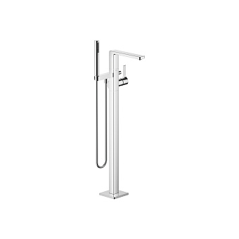 Dornbracht Lulu Смеситель для ванны, напольный, с ручным душем, цвет: хром