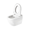 Duravit Starck 3 Унитаз 54x36см., подвесной, безободковый, с сиденьем микролифт, цвет: белый
