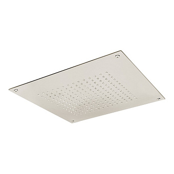 Cisal Zen Shower Верхний душ 40х40см., встраиваемый, потолочный, цвет: полированная нержавеющая сталь матовая