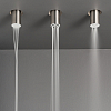 CEA Design FREE IDEAS Верхний душ, полувстраиваемый, потолочный, 1 режим, Aerated small jets, Delrin®, цвет: нержавеющая сталь
