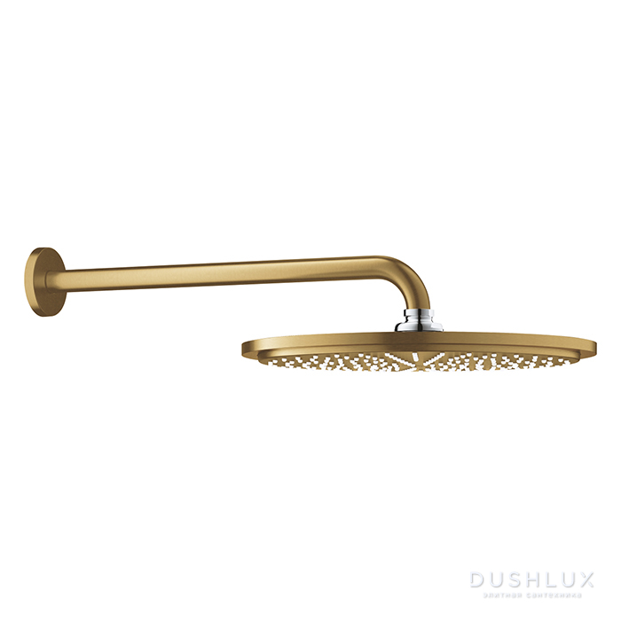 Фото Grohe Rainshower Cosmopolitan Верхний душ 31см., настенный, цвет: холодный рассвет матовый