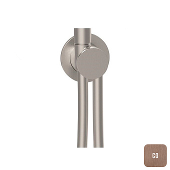 Almar Modular Вывод воды с держателем и шлангом, цвет: Copper Brushed PVD