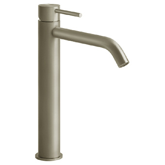 Gessi 316 Смеситель для раковины, на 1 отв., высокий h: 30.5см., излив 15.5см, цвет: warm bronze brushed pvd