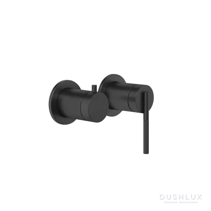 Фото Gessi Ingranaggio Смеситель для душа, встраиваемый, цвет: цвет: Black XL