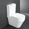 Hatria Daytime Унитаз моноблок 66x37см, креп.YOIQ цвет: белый
