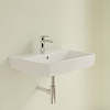 Villeroy&Boch O.novo раковина 65x46x17.5см., 1 отв., подвесная, с переливом, цвет: альпийский белый