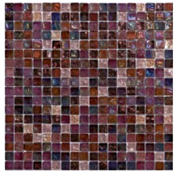 Sicis Colors Мозаика 29.5x29.5см, универсальная, стекло, цвет: okatania