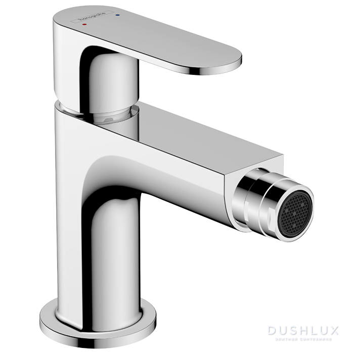 Фото Hansgrohe Rebris S Смеситель для биде, 1 отв., с донным клапаном, цвет: хром
