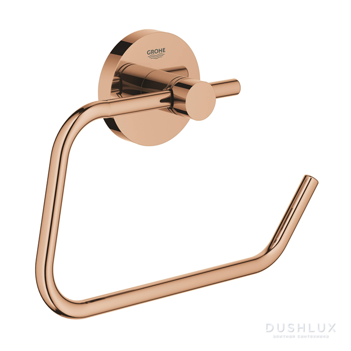 Фото Grohe Essentials Держатель бумаги без крышки, подвесной, цвет: бронза