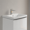 Villeroy&Boch Subway 3.0 Раковина 55х44х16.5см., 1 отв., подвесная, с переливом, цвет: альпийский белый