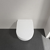 Villeroy&Boch Architectura Унитаз 37x53см., подвесной, безободковый, с гориз. выпуском, цвет: альпийский белый