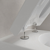 Villeroy&Boch Subway 2.0, Унитаз с открытым смывным краем, пристенная установка, DirectFlush, горизонтальный выпуск, не подходит для установки со смывными кранами, 37x56см, цвет: белый