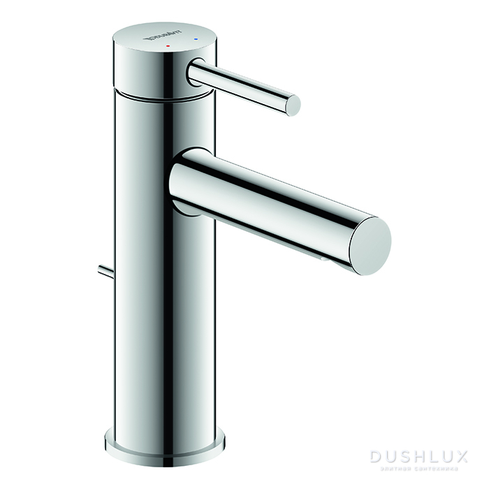 Фото Duravit Circle M Смеситель для раковины, на 1 отв., с донным клапаном, цвет: хром