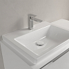 Villeroy&Boch Subway 3.0 Раковина 60х47х16.5см., 1 отв., подвесная, без перелива, цвет: альпийский белый