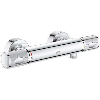 Grohe Grohtherm 1000 Performance Pro Смеситель для душа, настенный, термостатический, цвет: хром