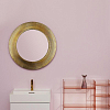 Laufen Kartell Зеркало круглое d=78см, настенное, без подсветки, цвет: золотой