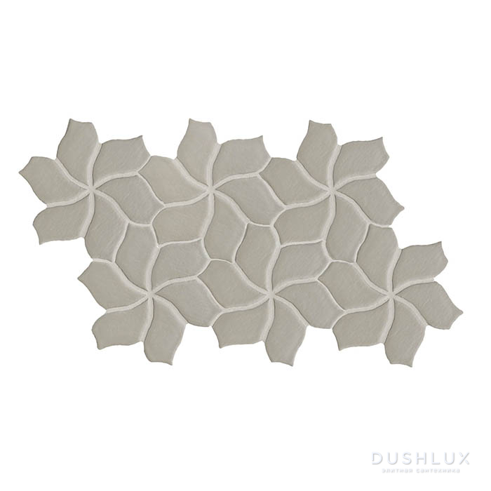 Фото Mutina Botanica Керамогранит 40.3х23.1см, flower, универсальный, глазурованный, цвет:grey matt