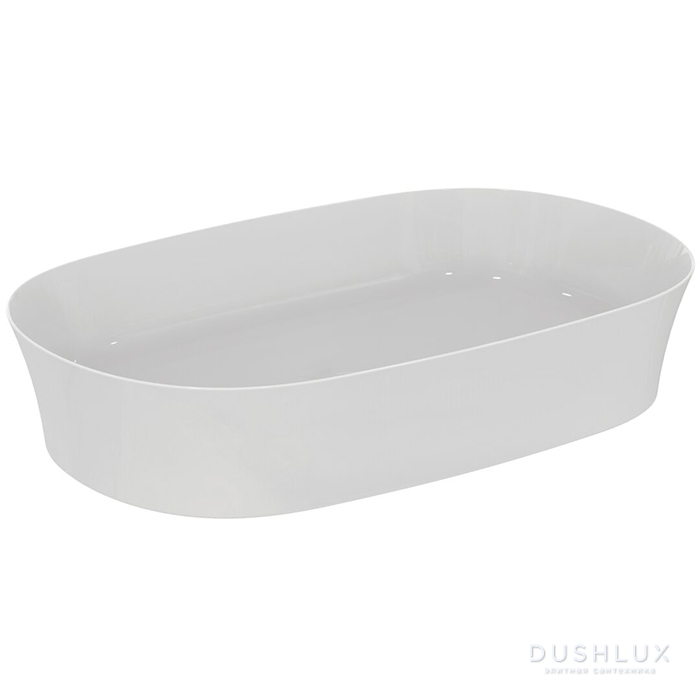 Фото Ideal Standard Ipalyss Раковина накладная, 60х38см., без отв., Diamatec®, цвет: белый