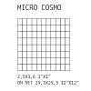 41zero42 Cosmo Керамогранит 29.5х29.5см., универсальный, цвет: Micro Cosmo Cotto