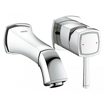 Grohe Grandera Смеситель для раковины, 2 отв, 177 мм, цвет: хром