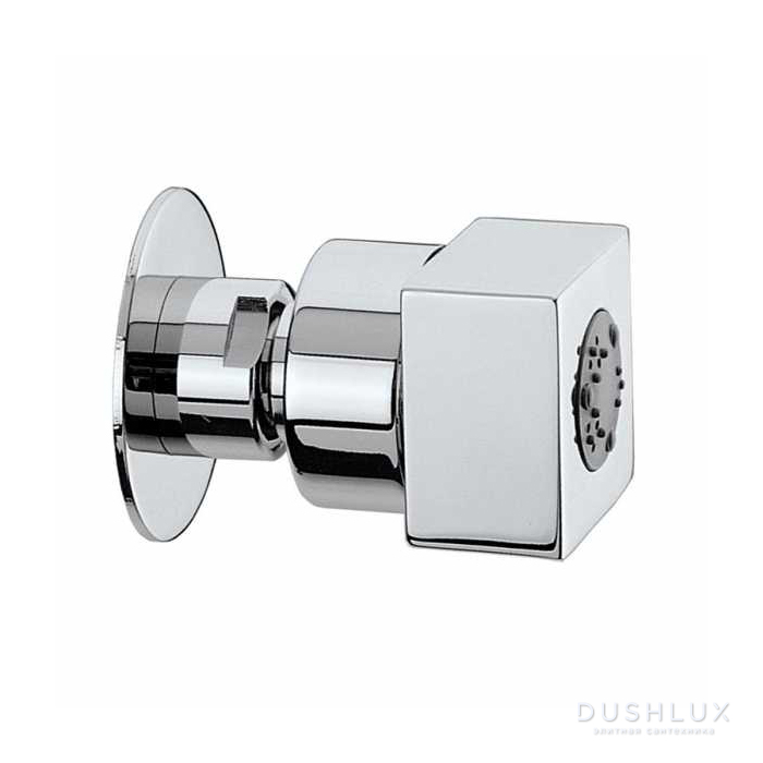Фото Bossini Cubic Mas Форсунка для душа, боковая, поворотная, цвет: хром