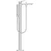 Ideal Standard La Dolce Vita Смеситель для ванны, напольный, ручной душ Stick, шланг для душа Idealflex 125см., для монтажа с A6133NU, цвет: хром