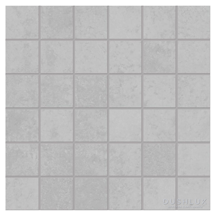 Фото Ergon Pigmento Керамогранит 30x30x0.95см, универсальная, неглазурованный, цвет: Mosaico Grigio Cenere Silktech