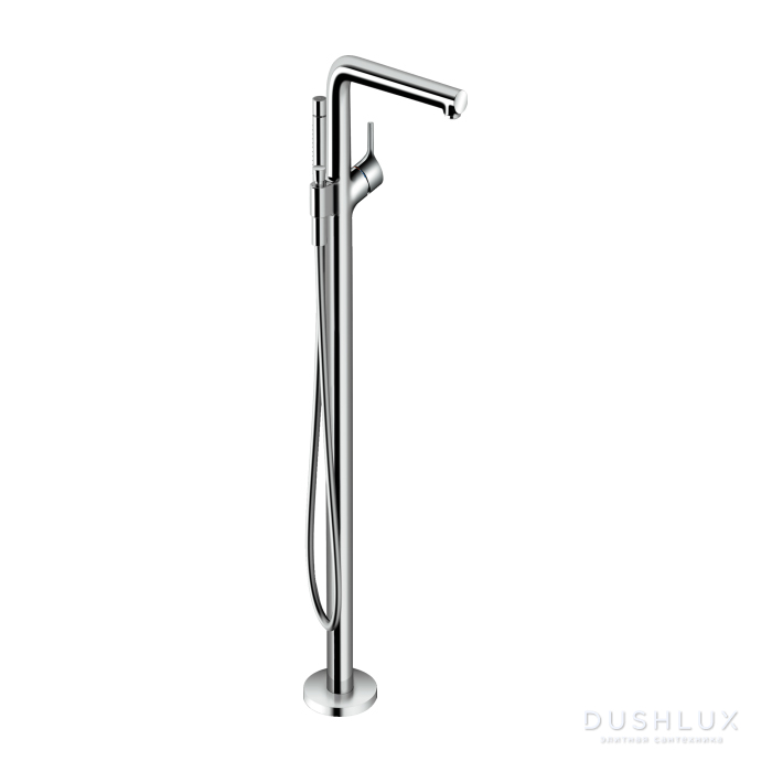 Фото Hansgrohe Talis S Смеситель для ванны,напольный, излив 245мм, h979мм, с ручным душем 2jet, цвет: хром