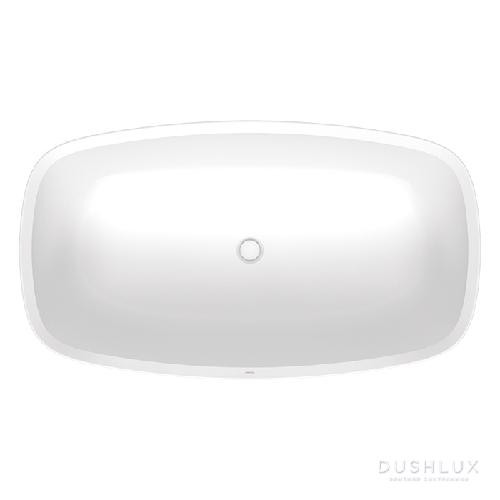 Фото Duravit Aurena Ванна свободностоящая 160x90см., из материала DuroCast Plus, ,цвет: белый матовый
