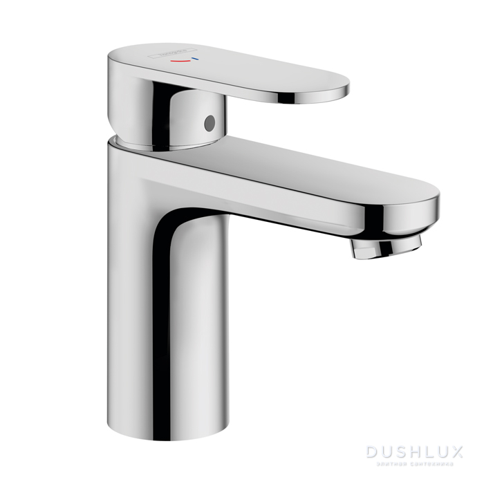 Фото Hansgrohe Vernis Blend Смеситель для раковины 100 CoolStart, на 1 отв, с донным клапаном, излив 108мм, h88мм, цвет: хром