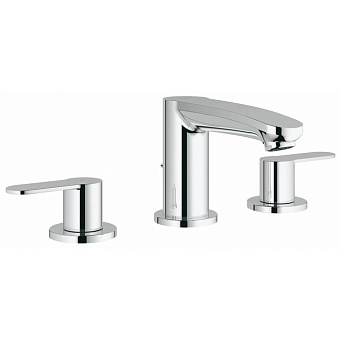 Grohe Eurostyle Cosmo Смеситель для раковинына, 3 отв., излив: 13см., цвет: хром