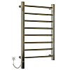 Neoinox Eco Полотенцесушитель 75x60см, электрический, тэн, цвет: хром