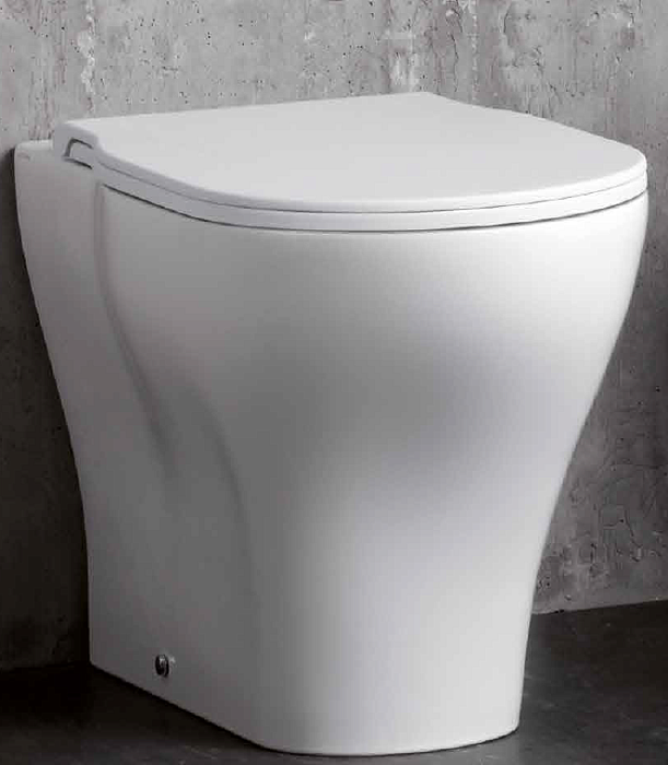 AZZURRA XL Унитаз напольный 60х42см ,слив универсальный, цвет: белый ...