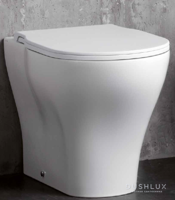 AZZURRA XL Унитаз напольный 60х42см ,слив универсальный, цвет: белый ...