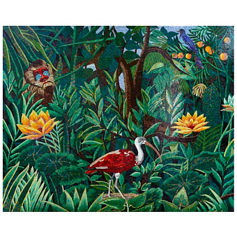 Sicis Art Couture Мозаика 336x270см, настенная, декор: madagascar 3