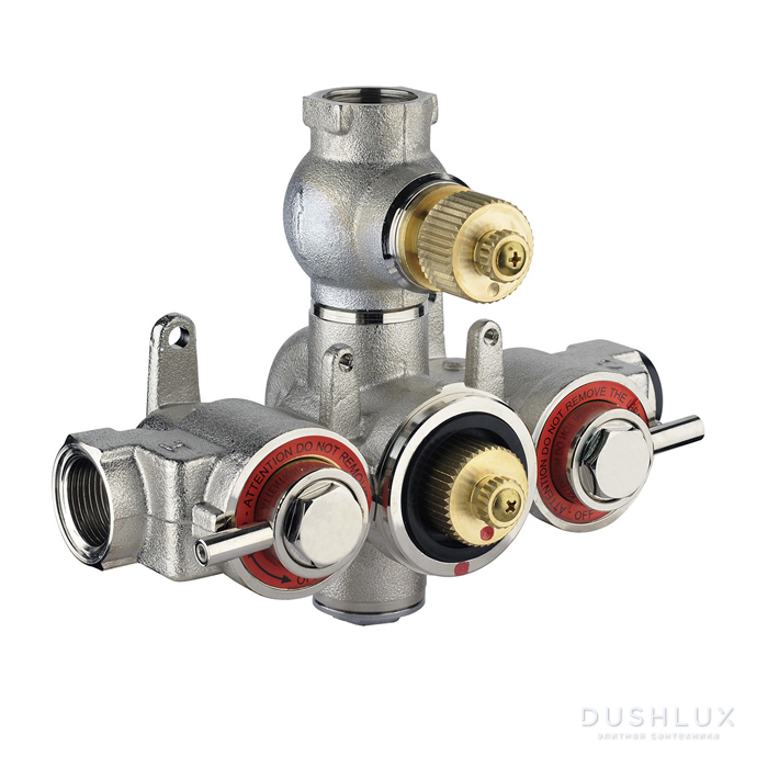 Nicolazzi Termostatico Термостат 3/4” с запорным вентилем, цвет: хром ...