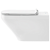 Duravit DuraStyle Унитаз 62x37см., подвесной, безободковый, с креплением, цвет: белый