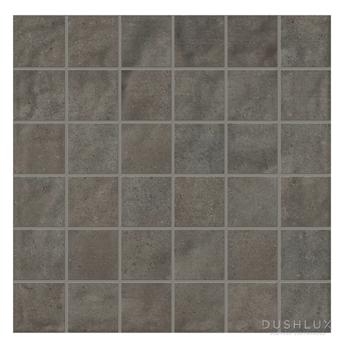 Фото Emilceramica Forme Керамогранит 30x30x0.9см, универсальный, неглазурованный, цвет: Mosaico Antracite Silktech