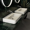 Flaminia Marde Раковина 75x50x14см., подвесная, без отв., цвет: bianco