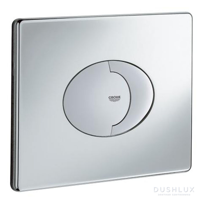 Фото Grohe Skate Air Кнопка смыва для унитаза, горизонтальная, цвет: хром