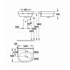 Grohe Euro Ceramic Мини-раковина 45 см, 1 отв., цвет: белый