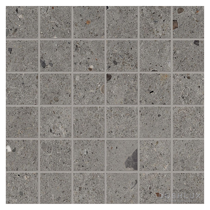 Фото Provenza Ego Керамогранит 30x30x0.95см, глазурованный, универсальная, цвет: Mosaico Grigio Scuro