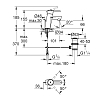 Grohe Concetto new, Смеситель для раковины, цвет: хром