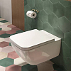 Villeroy&Boch Venticello, Унитаз подвесной, горизонтальный выпуск, 37.5x 56см, цвет: белый