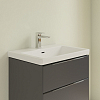 Villeroy&Boch Subway 3.0 Раковина 60х47х16.5см., без отв., подвесная, с антигрязевым покрытием CeramicPlus, без перелива, цвет: альпийский белый